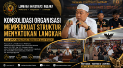 Ketua Umum LIN Robi Irawan Wiratmoko Pimpin Konsolidasi di Sulsel, Tekankan Penguatan Struktur dan Koordinasi Organisasi