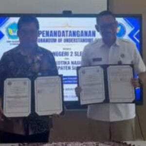BNNK Sleman Gandeng SMPN 2 Sleman Perkuat P4GN, 27 Siswa Ikuti Sosialisasi Anti Narkoba