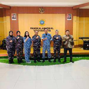 DPP GBN MI DIY Audiensi dengan Danlanal Yogyakarta