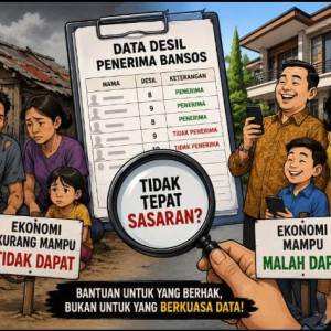 DESIL BANSOS JADI SOROTAN: LIN DIY Bongkar Keluhan Warga, yang Miskin Terlewat, yang Mapan Malah Dapat