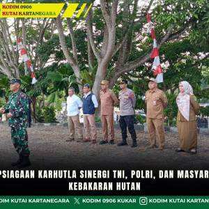 Apel Kesiapsiagaan Karhutla, Sinergi TNI, Polri, dan Masyarakat Cegah Kebakaran Hutan