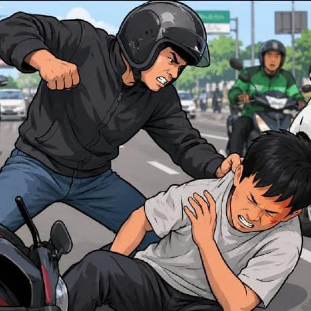 Gara-gara Tuduhan Mobil Curian, Pengendara Motor Diduga Aniaya Warga di Ring Road Utara Sleman