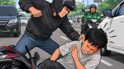 Gara-gara Tuduhan Mobil Curian, Pengendara Motor Diduga Aniaya Warga di Ring Road Utara Sleman