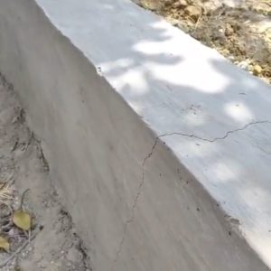 Parah!!!, Proyek Irigasi P3-TGAI Senilai 195 Juta di Desa Buker Sampang Ditemukan Pecah dan Retak Parah