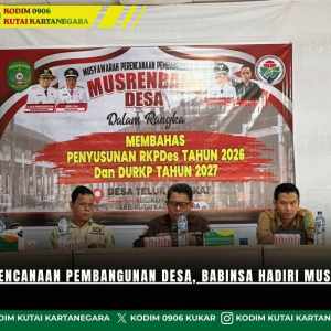 Dukung Perencanaan Pembangunan Desa, Babinsa Hadiri Musrenbangdes