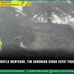 Cegah Karhutla Menyebar Tim Gabungan Gerak Cepat Padamkan Api